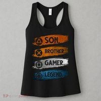 Son Brother Gamer Legend Controller Women's Tank Top thumb 3