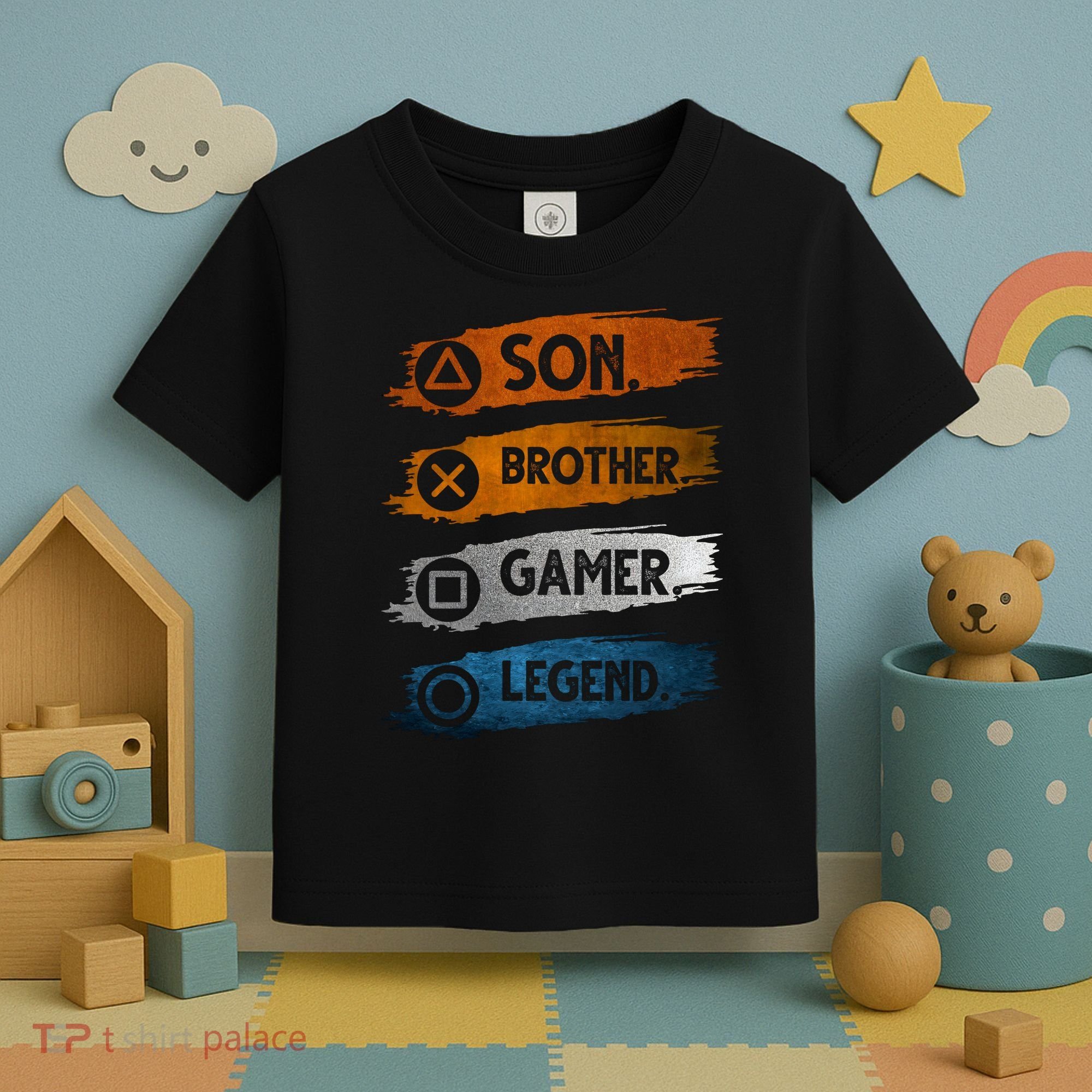 Son Brother Gamer Legend Controller Toddler T-Shirt