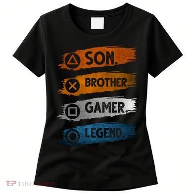 Son Brother Gamer Legend Controller Women's T-Shirt