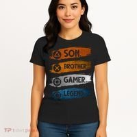 Son Brother Gamer Legend Controller Women's T-Shirt thumb 4