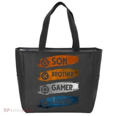Son Brother Gamer Legend Controller Tote Bag