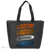 Son Brother Gamer Legend Controller Tote Bag thumb 0