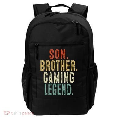 Son Brother Gaming Legend Meaningful Gift Backpack