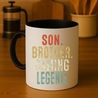 Son Brother Gaming Legend Meaningful Gift Coffee Mug thumb 4