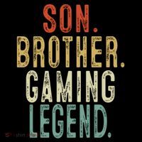 Son Brother Gaming Legend Meaningful Gift Women's Hoodie thumb 2