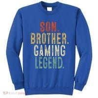 Son Brother Gaming Legend Meaningful Gift Sweatshirt thumb 0