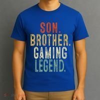 Son Brother Gaming Legend Meaningful Gift T-Shirt thumb 3