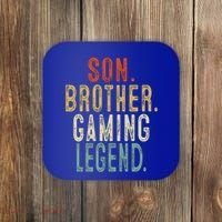 Son Brother Gaming Legend Meaningful Gift Coaster thumb 0