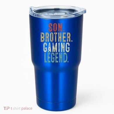 Son Brother Gaming Legend Meaningful Gift Tumbler