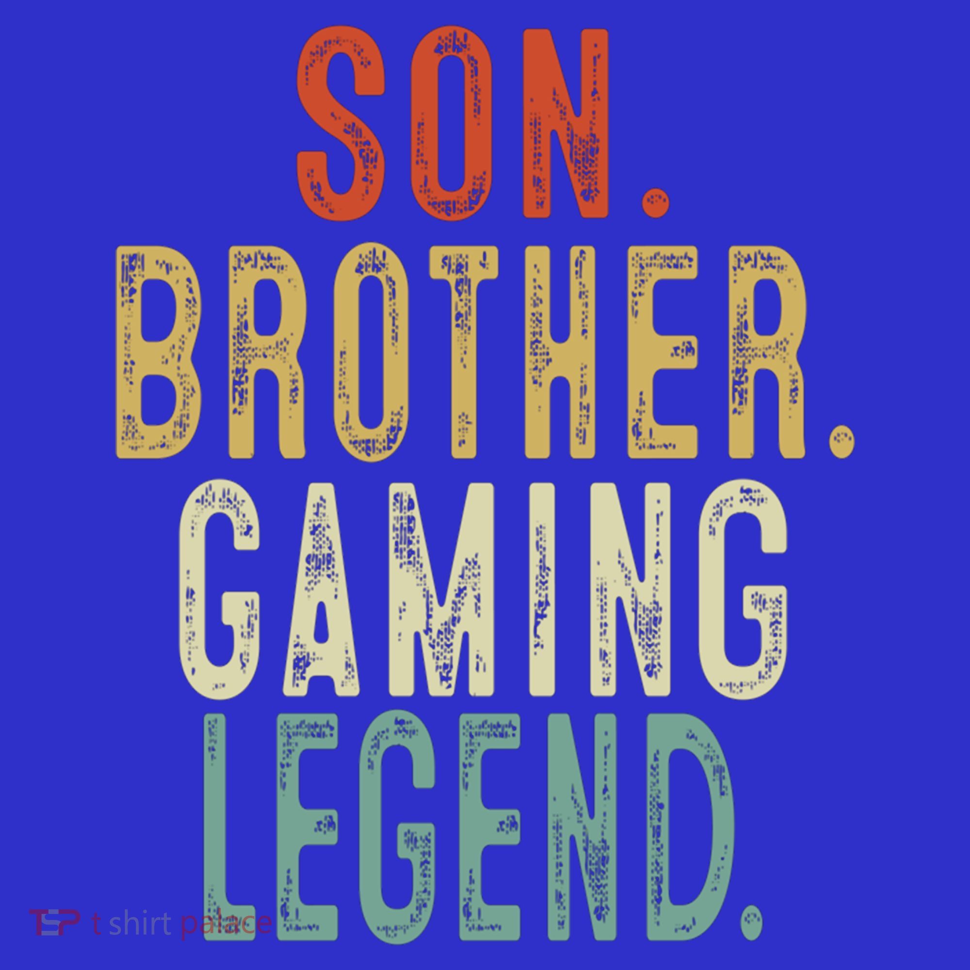 Son Brother Gaming Legend Meaningful Gift Mousepad