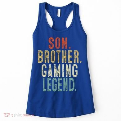 Son Brother Gaming Legend Meaningful Gift Women's Tank Top