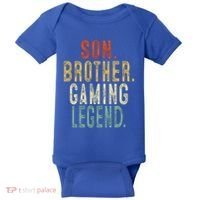 Son Brother Gaming Legend Meaningful Gift Baby Bodysuit thumb 0