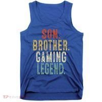 Son Brother Gaming Legend Meaningful Gift Tank Top thumb 0