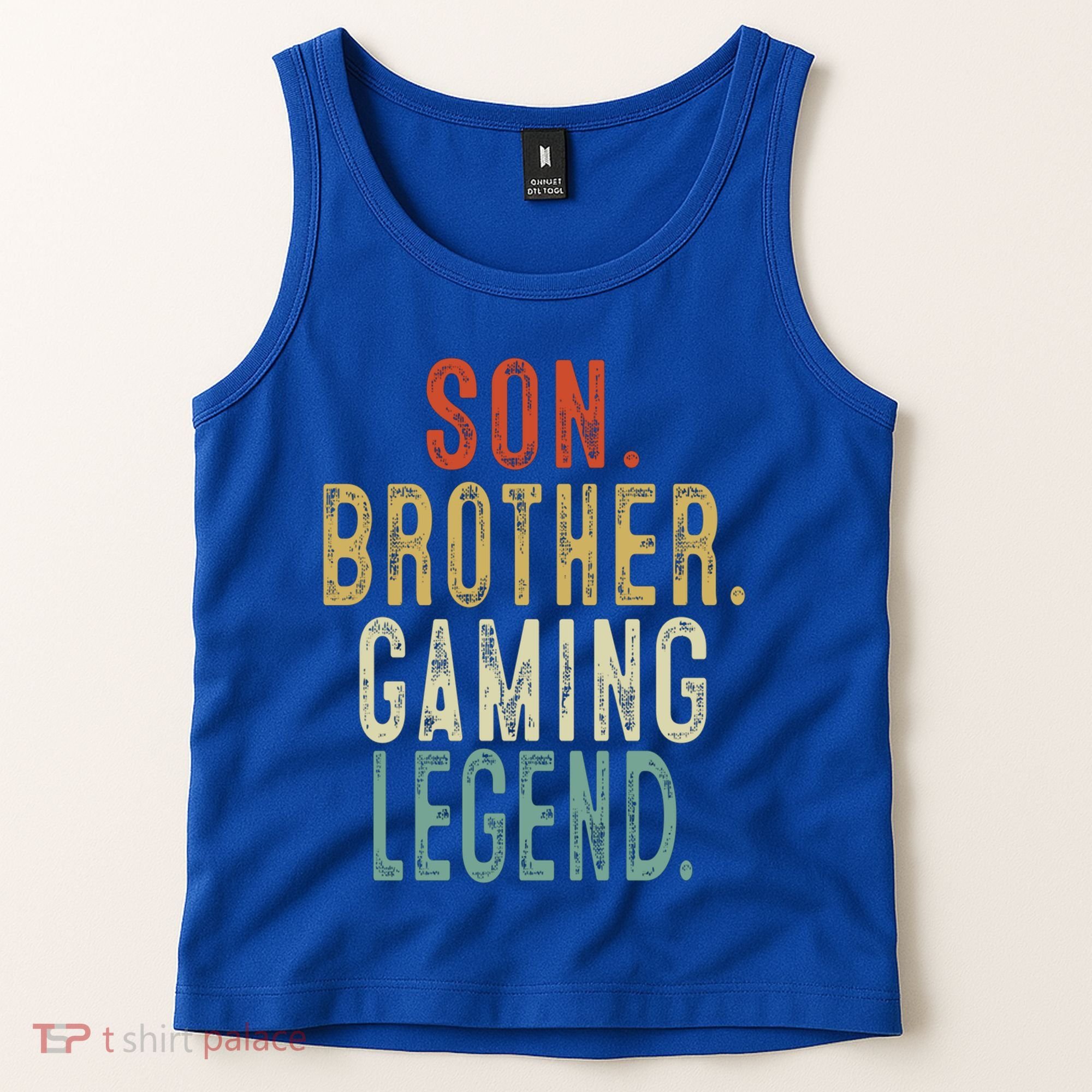 Son Brother Gaming Legend Meaningful Gift Tank Top