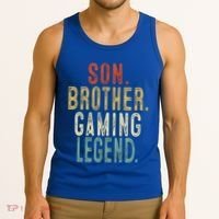 Son Brother Gaming Legend Meaningful Gift Tank Top thumb 3