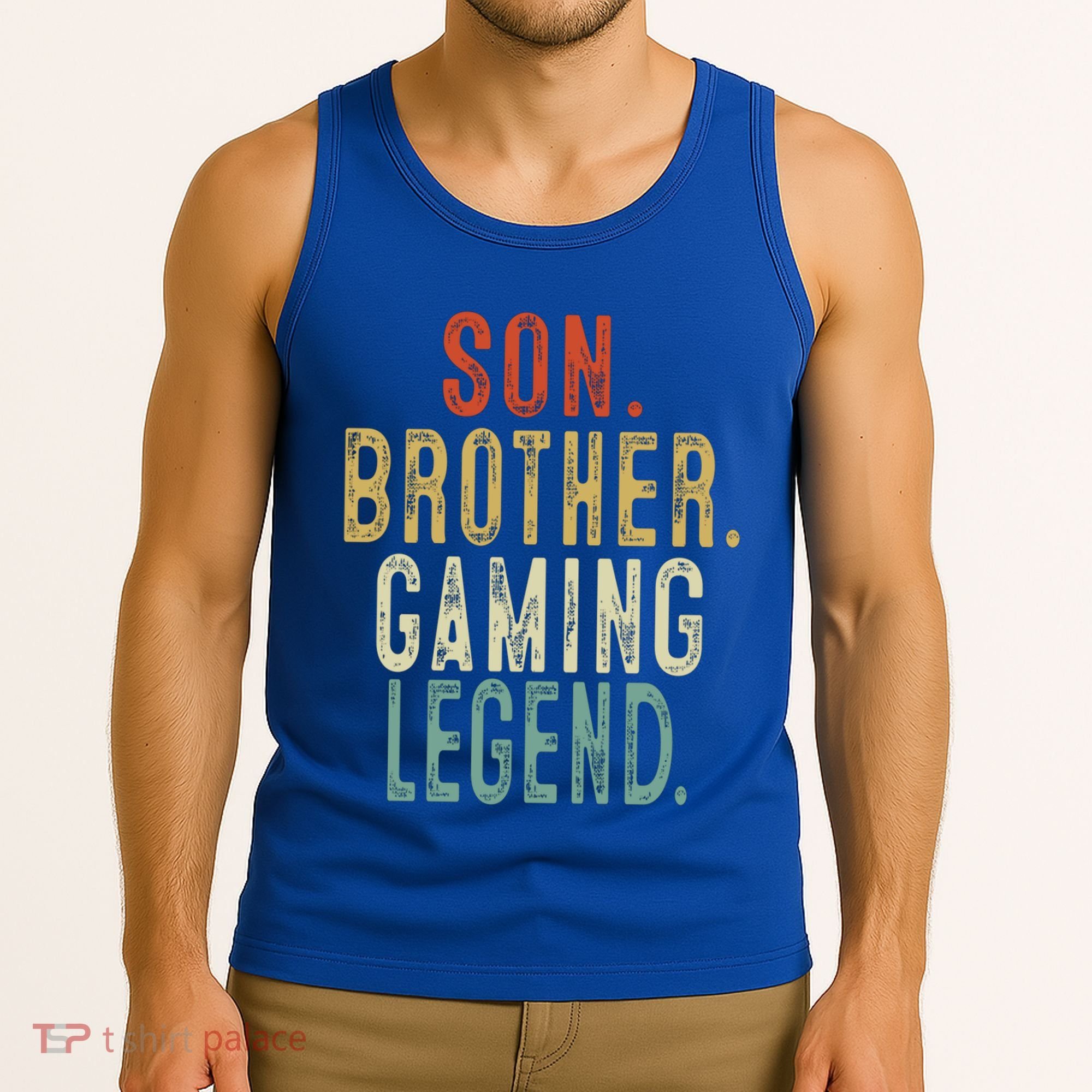 Son Brother Gaming Legend Meaningful Gift Tank Top