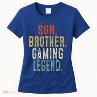 Son Brother Gaming Legend Meaningful Gift Women's T-Shirt thumb 0