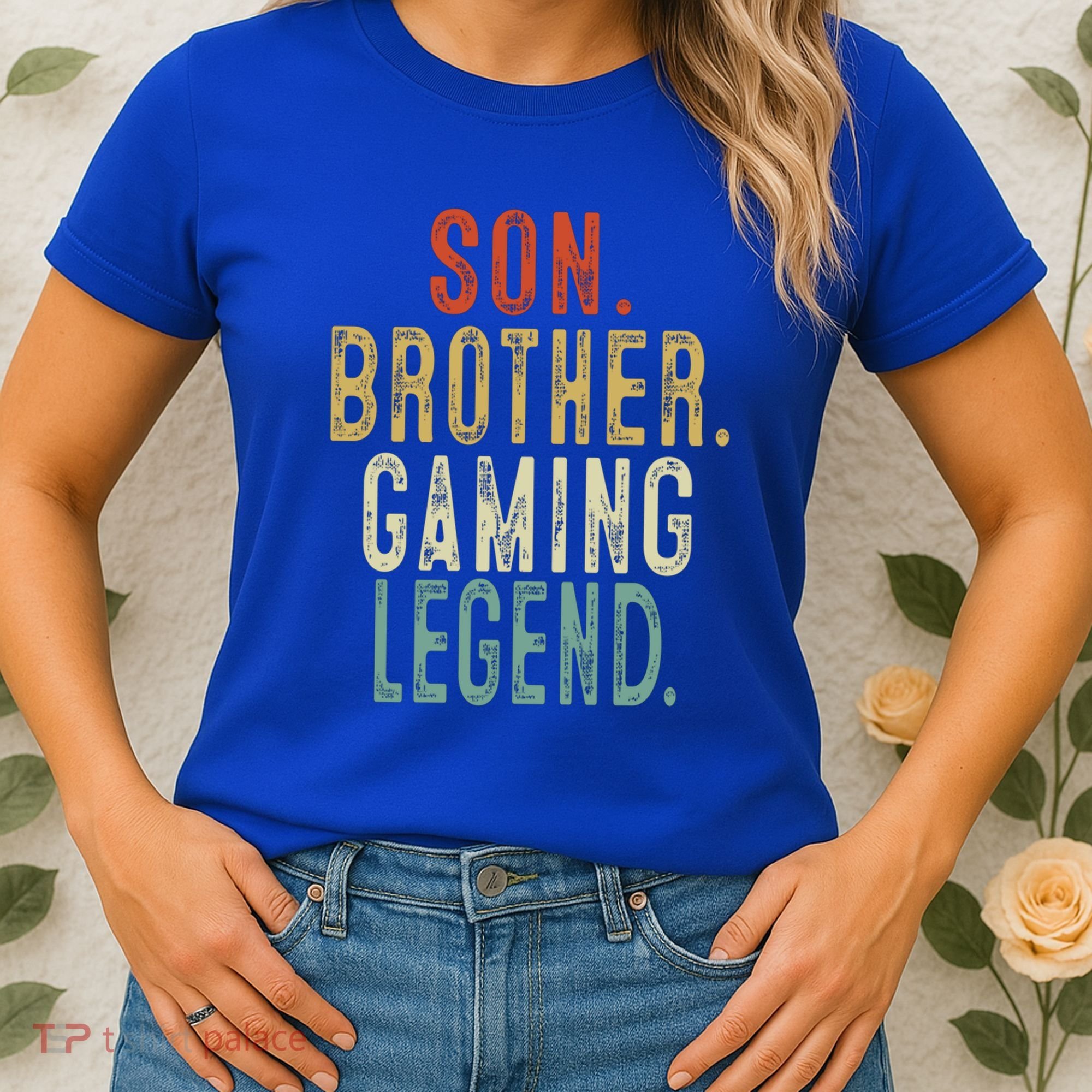 Son Brother Gaming Legend Meaningful Gift Women's T-Shirt