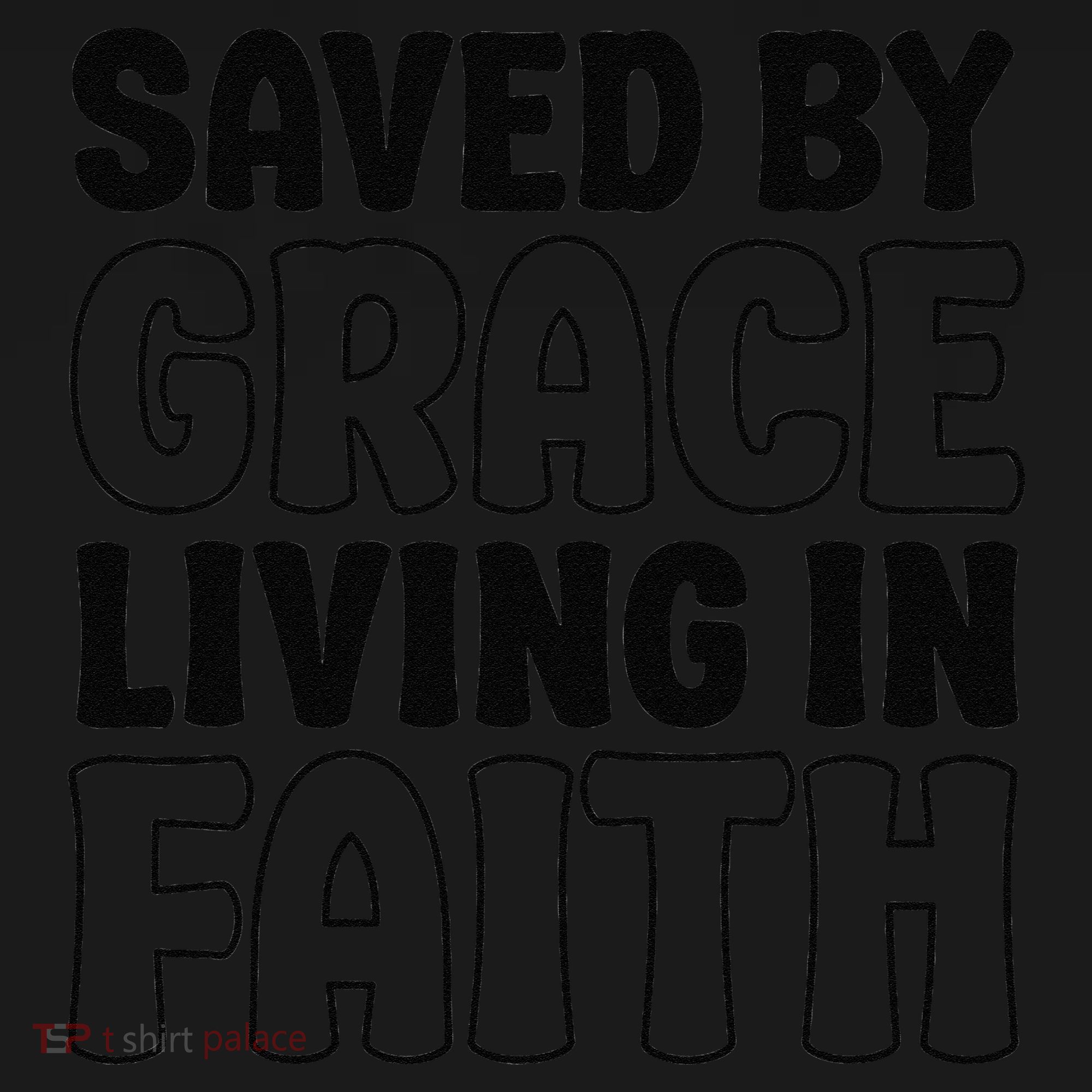 Saved By Grace Living In Faith Inspirational Biblical Women's Long Sleeve Shirt