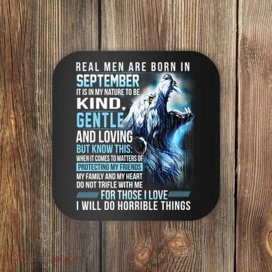 September Birthday Gift Coaster