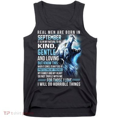September Birthday Gift Tank Top