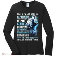 September Birthday Gift Women's Long Sleeve Shirt thumb 0