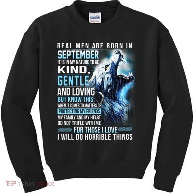 September Birthday Gift Kids Sweatshirt