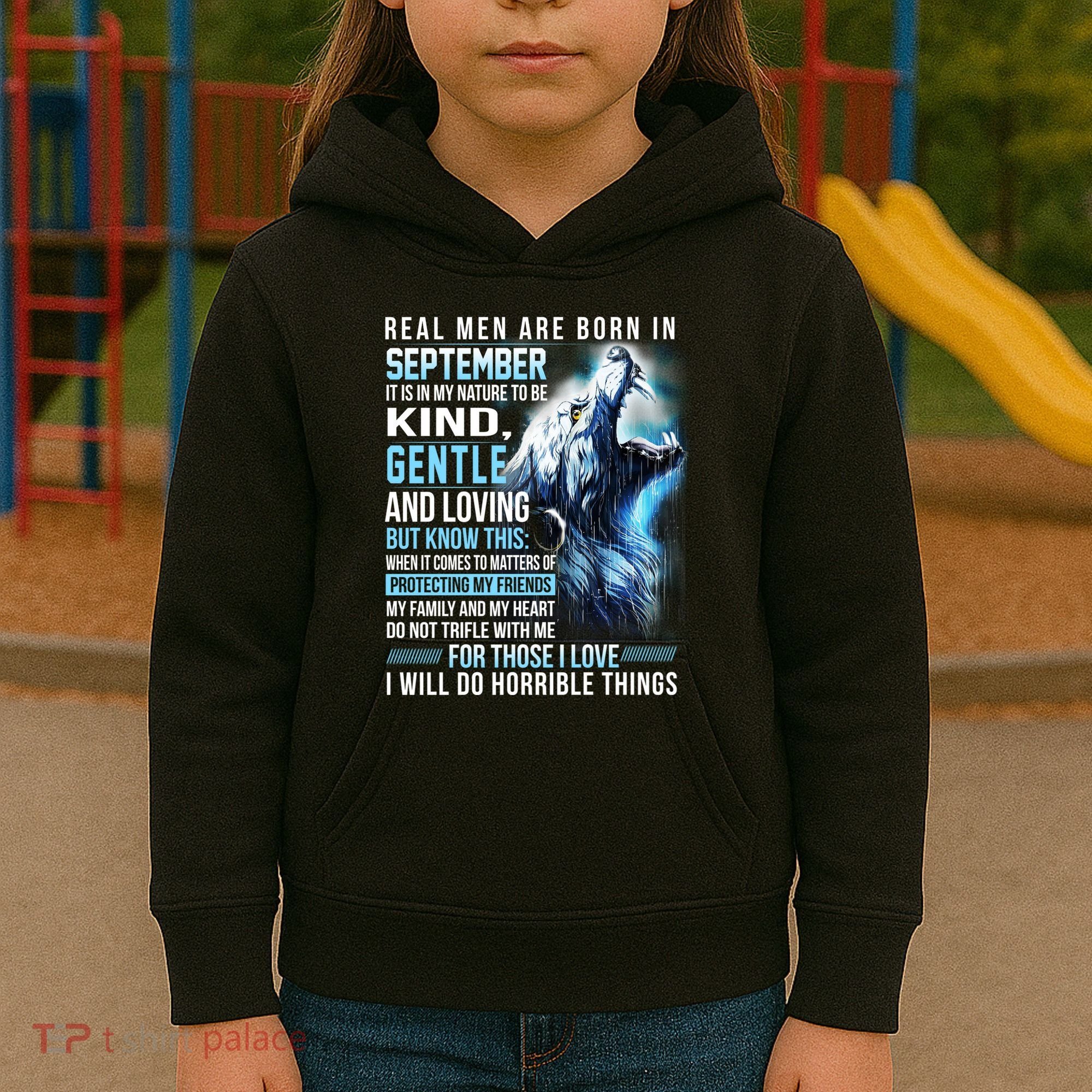 September Birthday Gift Kids Hoodie