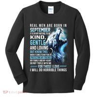 September Birthday Gift Kids Long Sleeve Shirt thumb 0