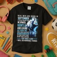September Birthday Gift Kids T-Shirt thumb 3