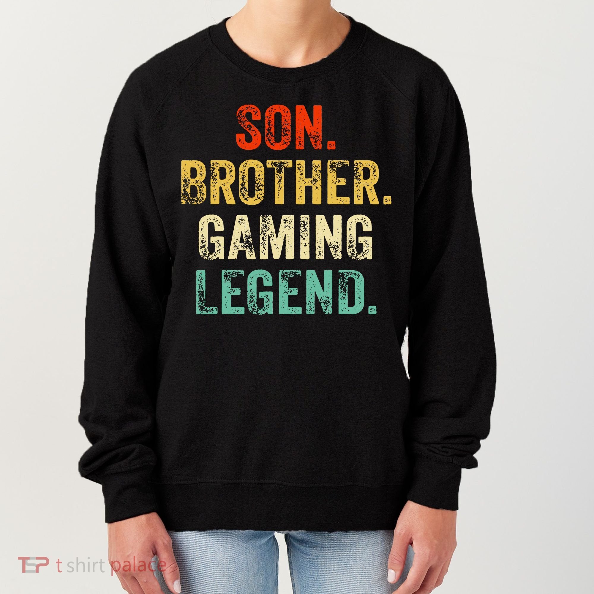 Son Brother Gaming Legend Gamer Gaming Women's Sweatshirt