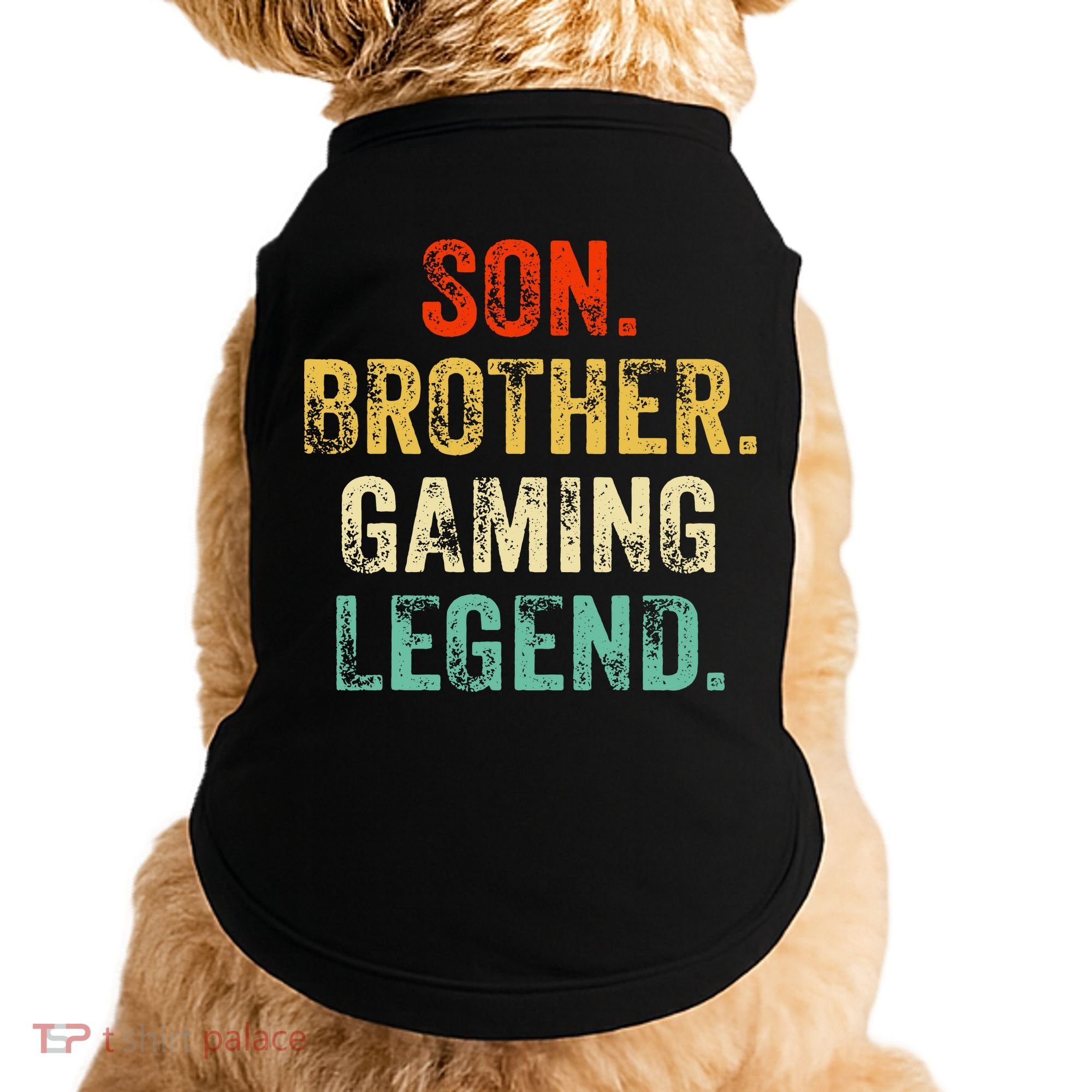 Son Brother Gaming Legend Gamer Gaming Doggie Tank