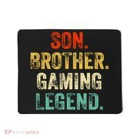 Son Brother Gaming Legend Gamer Gaming Mousepad thumb 0