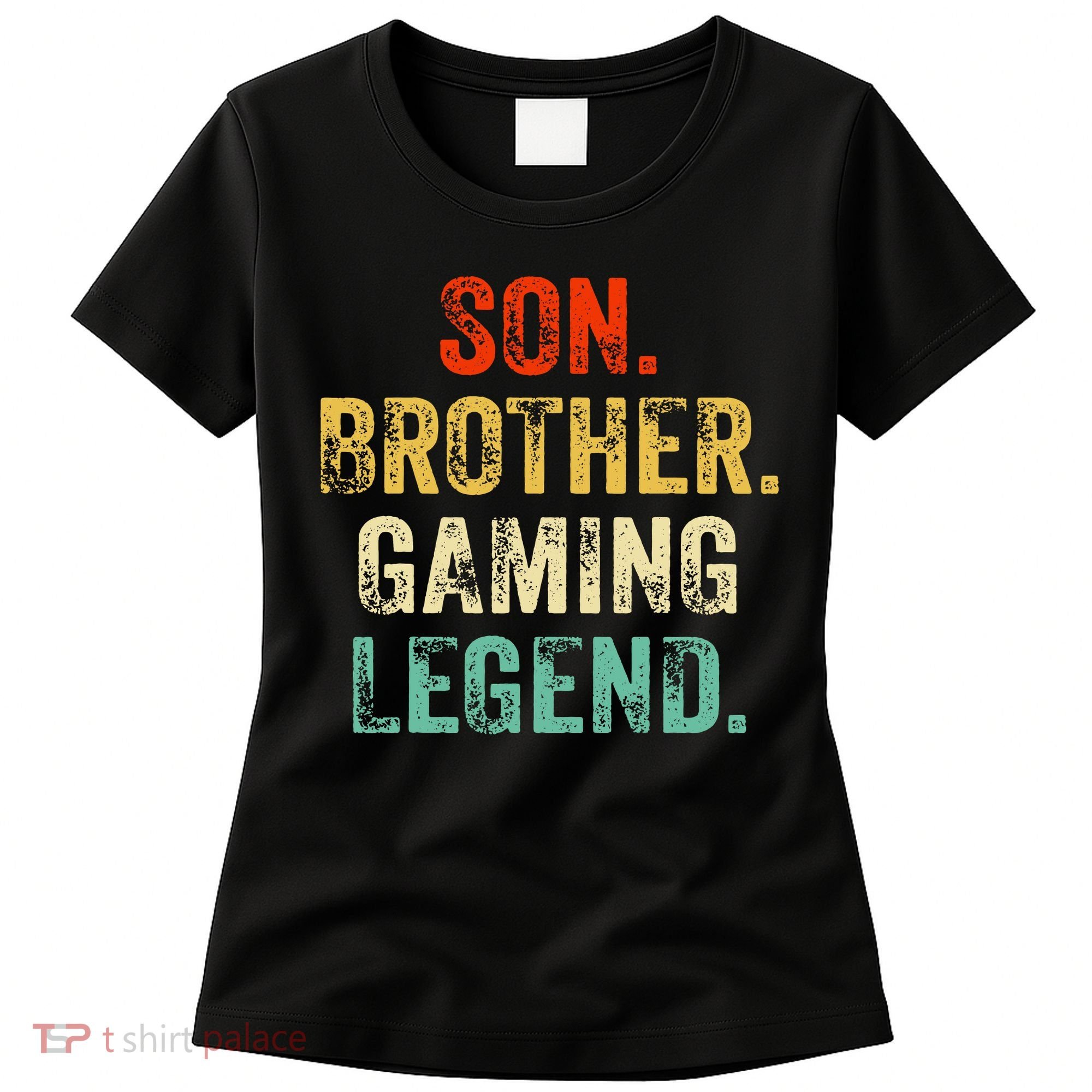 Son Brother Gaming Legend Gamer Gaming Women's T-Shirt