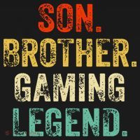 Son Brother Gaming Legend Gamer Gaming Tote Bag thumb 4