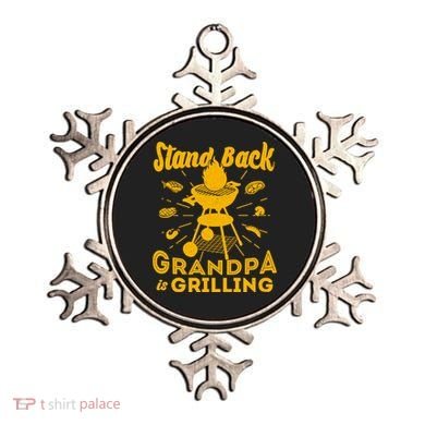 Stand Back Grandpa Is Grilling Ornament