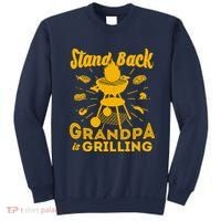 Stand Back Grandpa Is Grilling Sweatshirt thumb 0
