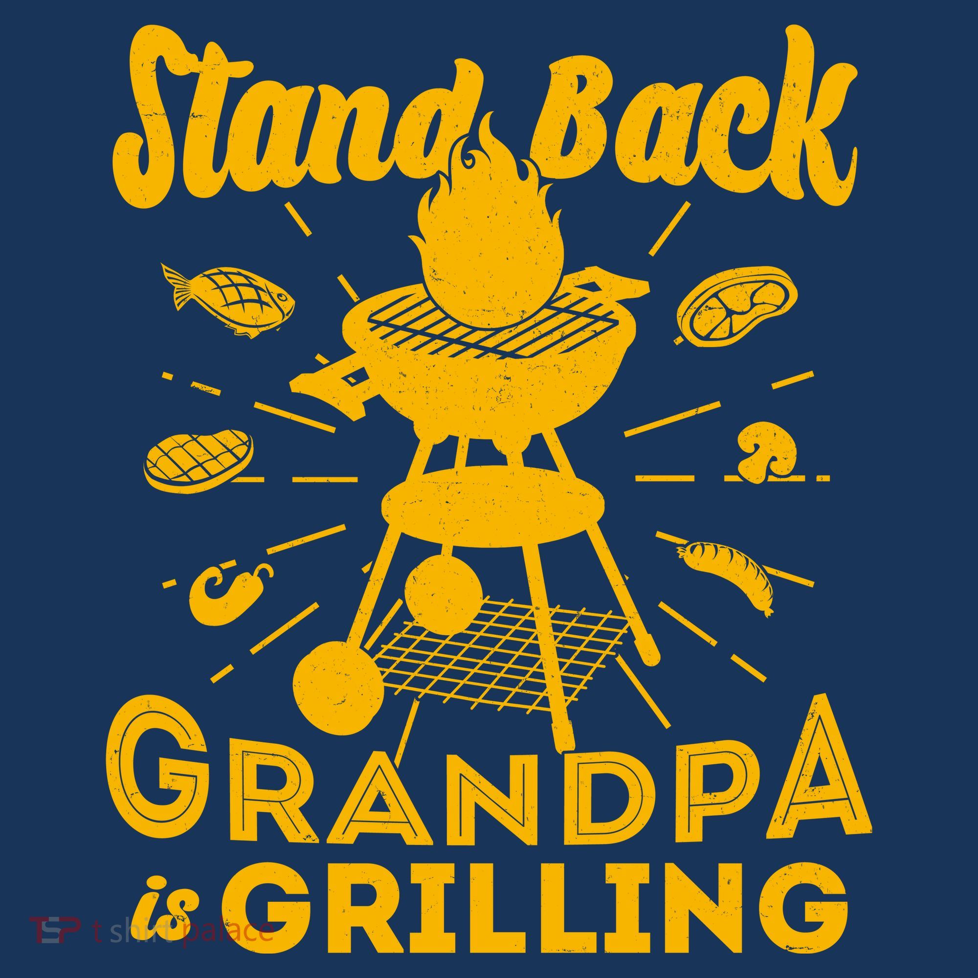 Stand Back Grandpa Is Grilling Beanie