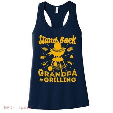 Stand Back Grandpa Is Grilling Women's Tank Top