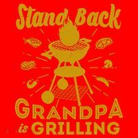 Stand Back Grandpa Is Grilling Santa Hat thumb 1