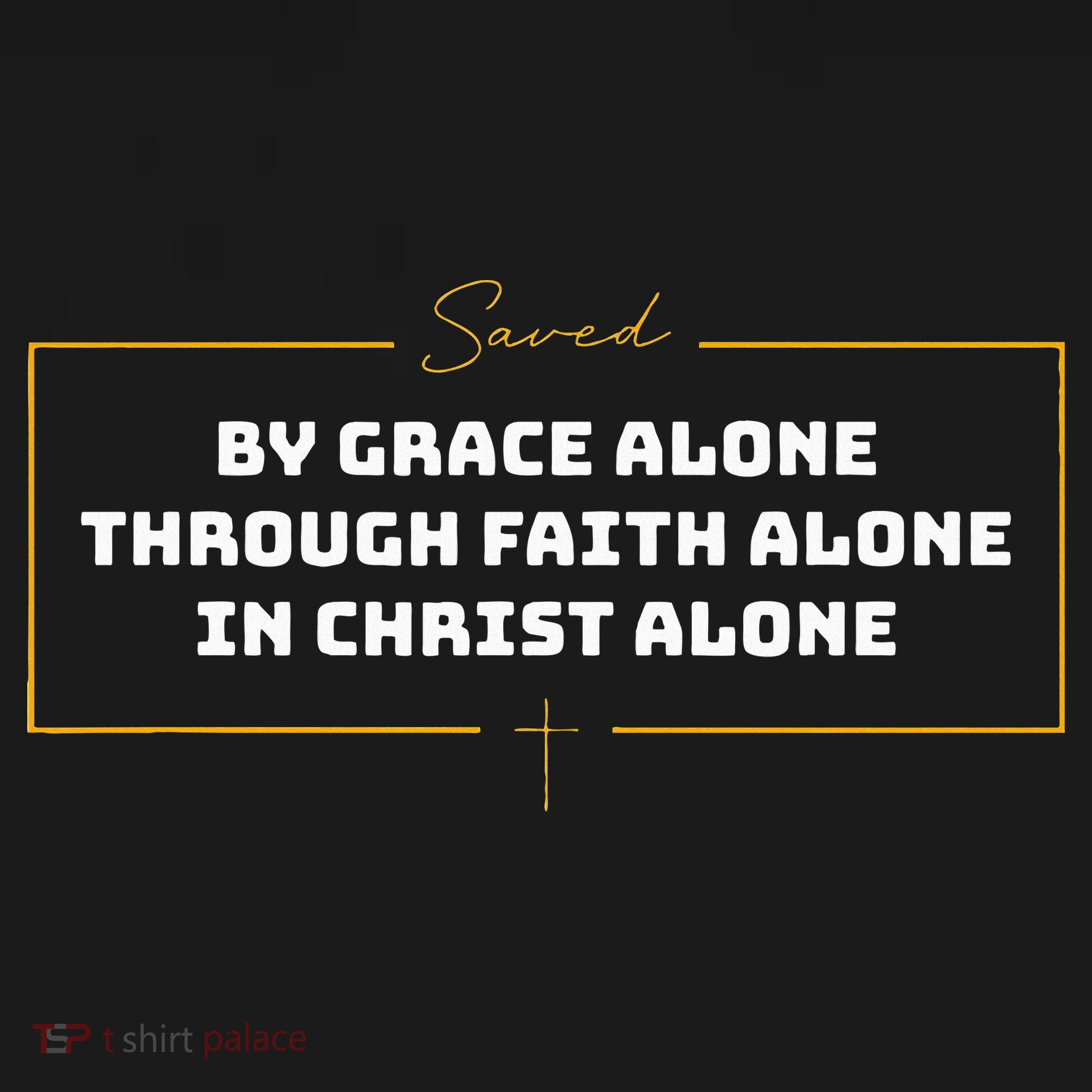 Saved By Grace Alone Solas Of Reformed Theology Christian Women's Tank Top
