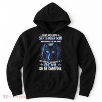 September Birthday Gifts Don't Mess With A September Man Hoodie thumb 0