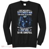 September Birthday Gifts Don't Mess With A September Man Sweatshirt thumb 0