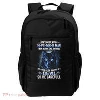 September Birthday Gifts Don't Mess With A September Man Backpack thumb 0