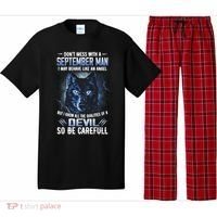 September Birthday Gifts Don't Mess With A September Man Pajama Set thumb 0