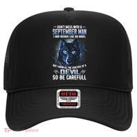 September Birthday Gifts Don't Mess With A September Man Hat thumb 0