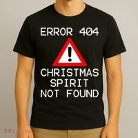 Scrooge Bah Humbug Error 404 Anti Christmas Spirit T-Shirt thumb 3