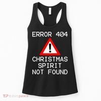 Scrooge Bah Humbug Error 404 Anti Christmas Spirit Women's Tank Top thumb 0