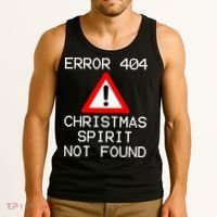 Scrooge Bah Humbug Error 404 Anti Christmas Spirit Tank Top thumb 3