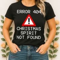 Scrooge Bah Humbug Error 404 Anti Christmas Spirit Women's T-Shirt thumb 2